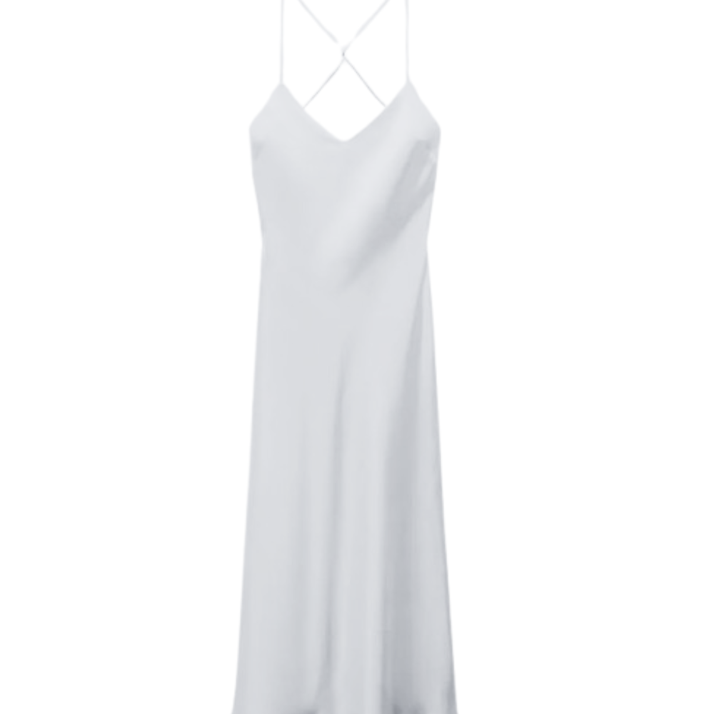 Zara Satin Slip Dress